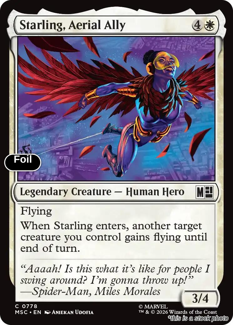 Starling, Aerial Ally