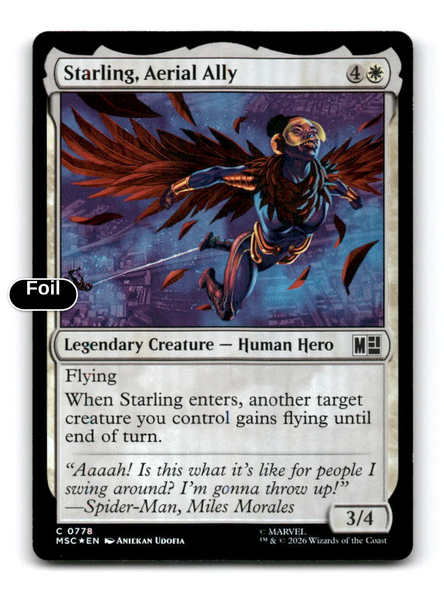 Starling, Aerial Ally