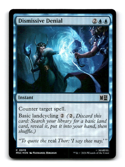 Dismissive Denial