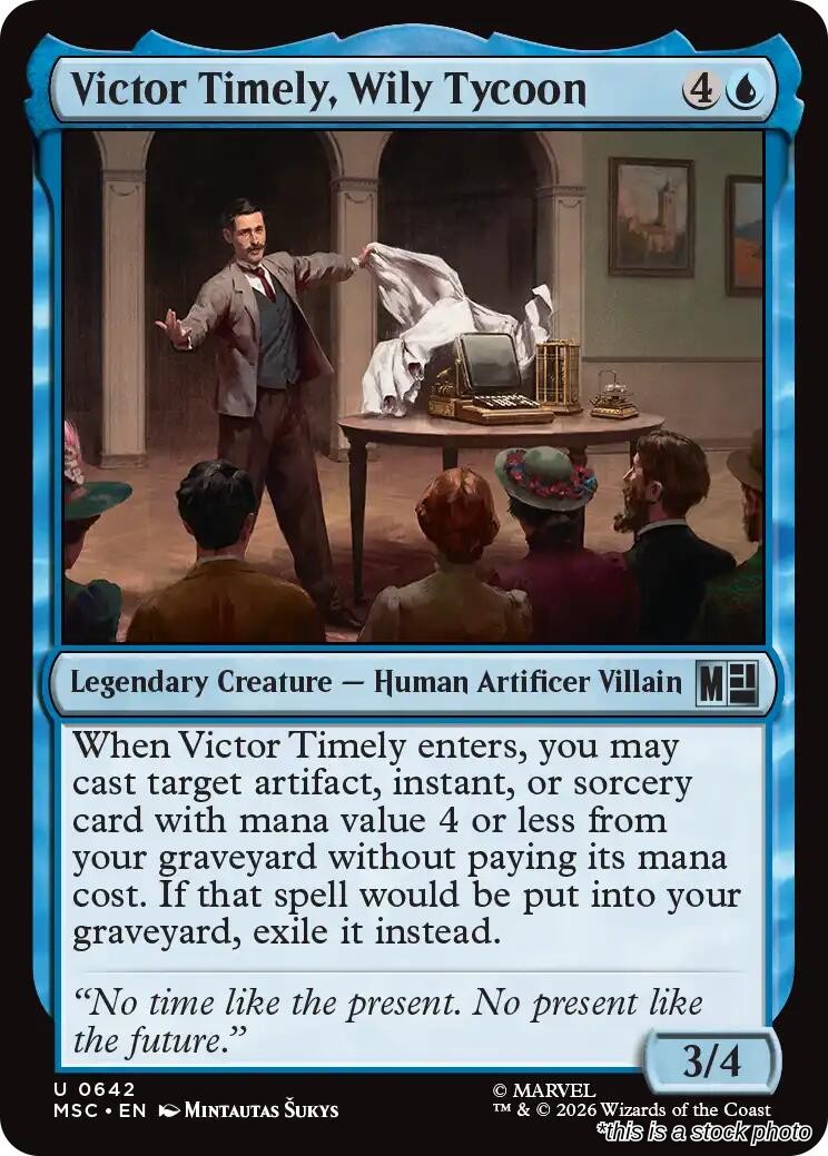 Victor Timely, Wily Tycoon