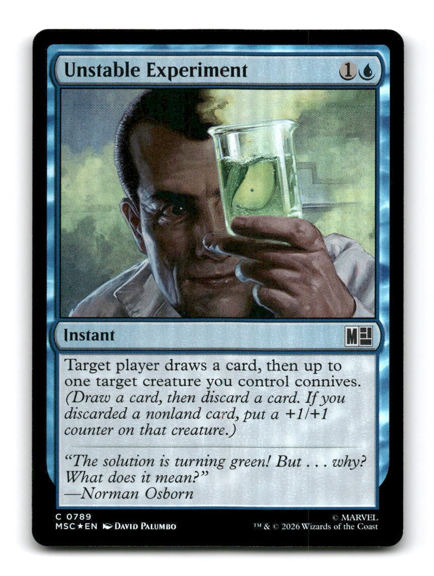 Unstable Experiment