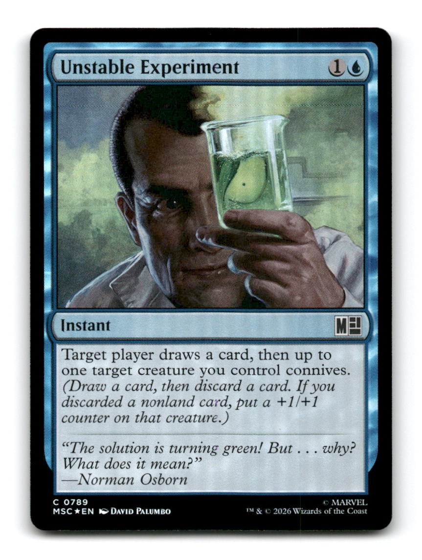 Unstable Experiment