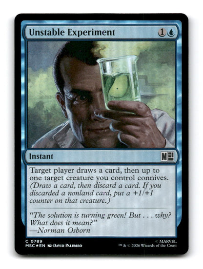 Unstable Experiment