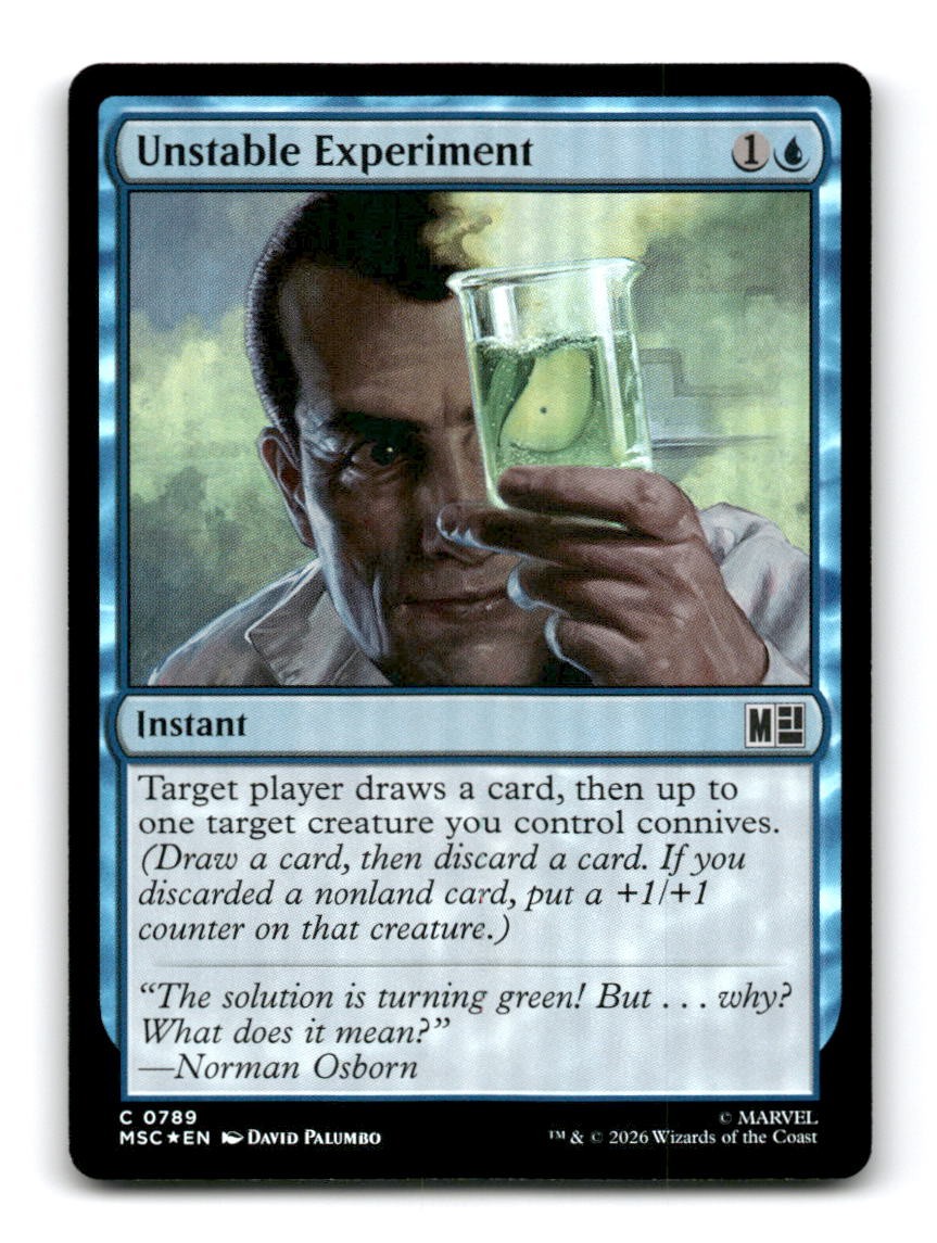 Unstable Experiment