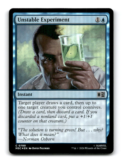 Unstable Experiment