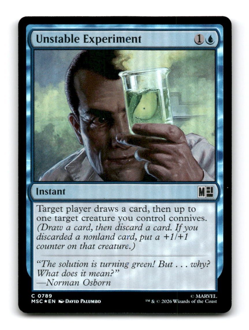 Unstable Experiment