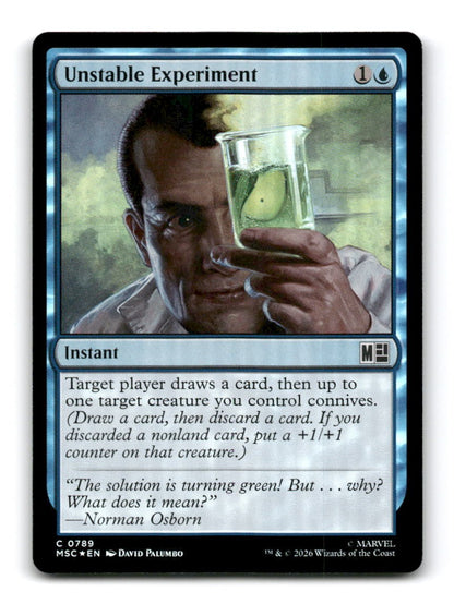 Unstable Experiment