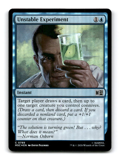Unstable Experiment