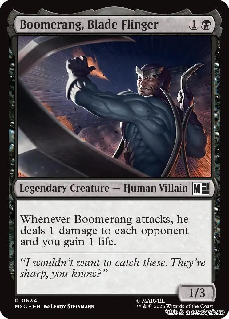 Boomerang, Blade Flinger