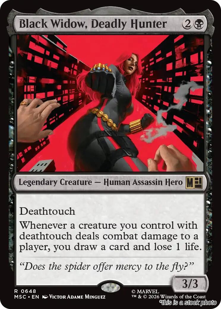 Black Widow, Deadly Hunter