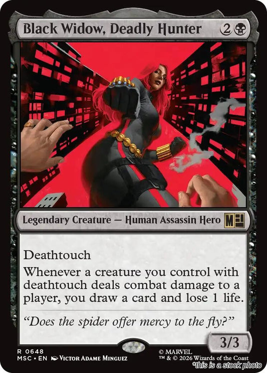 Black Widow, Deadly Hunter