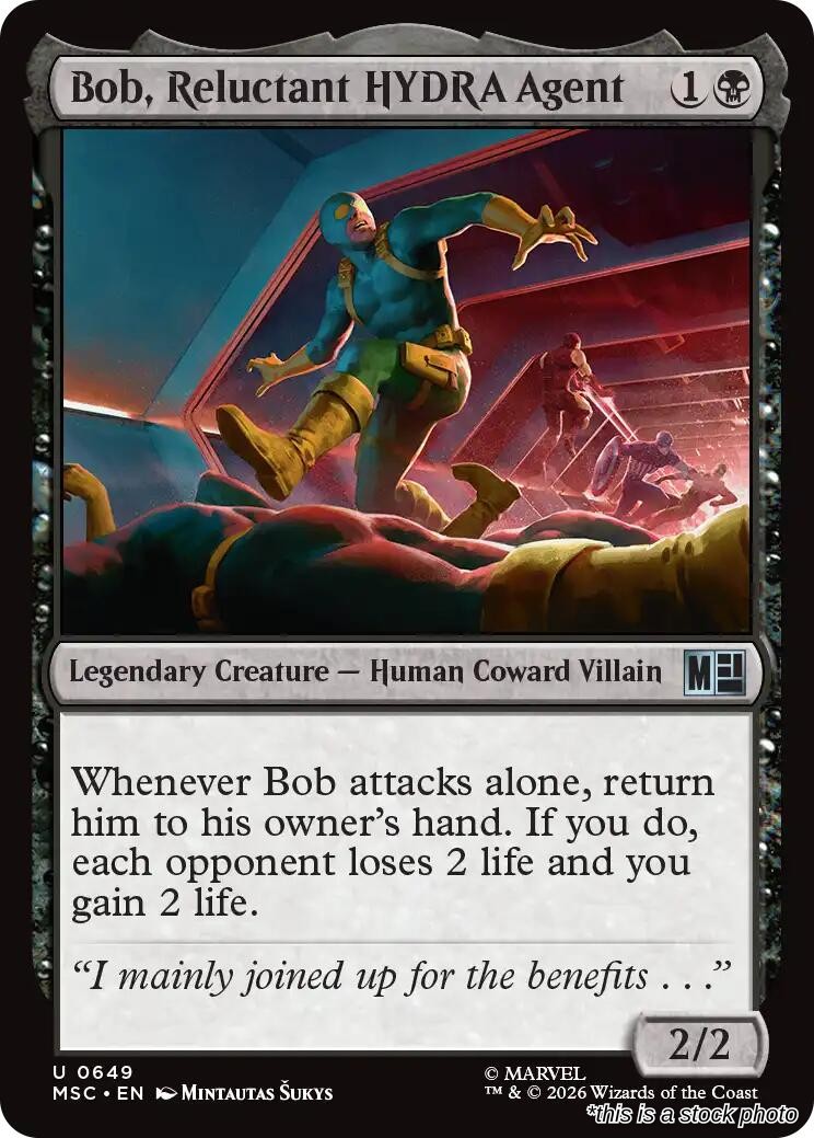 Bob, Reluctant HYDRA Agent