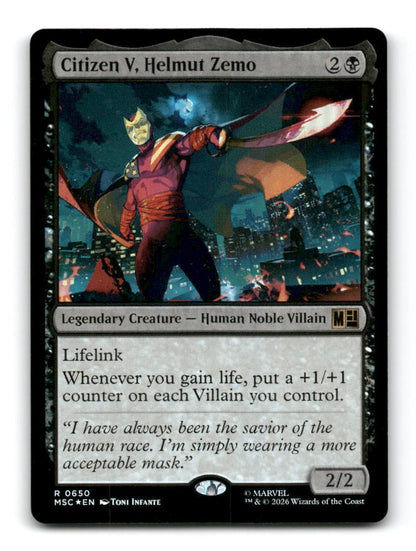 Citizen V, Helmut Zemo
