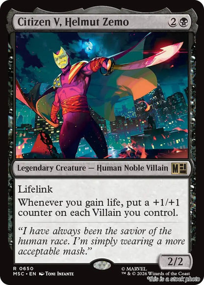Citizen V, Helmut Zemo