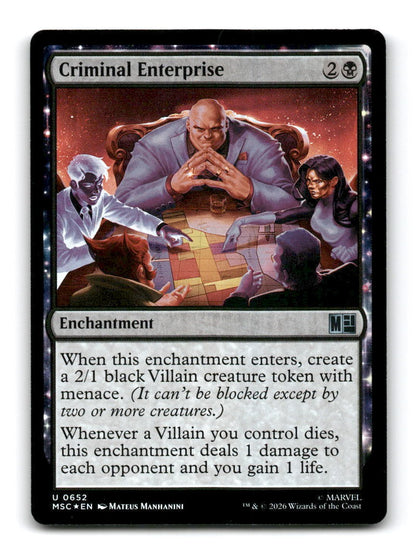 Criminal Enterprise