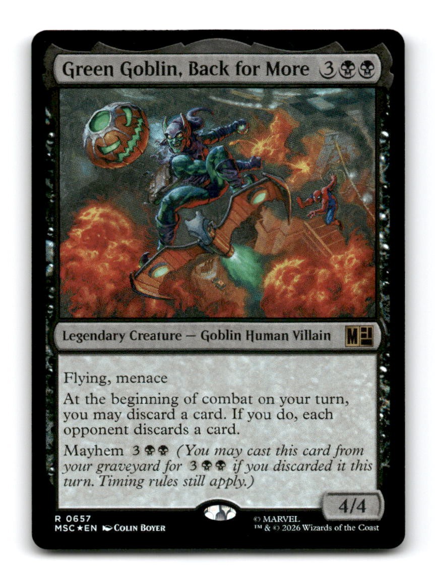 Green Goblin, Back for More