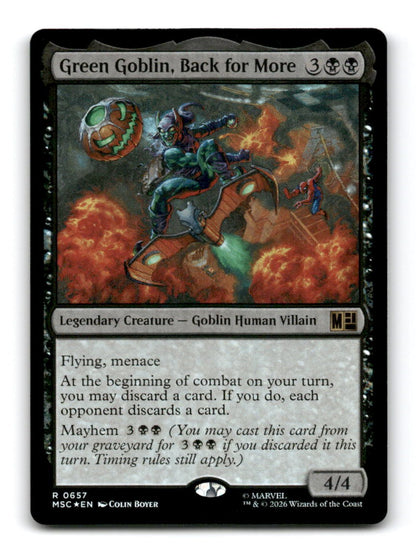 Green Goblin, Back for More