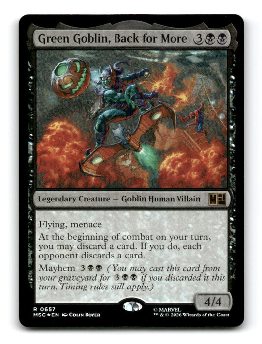 Green Goblin, Back for More