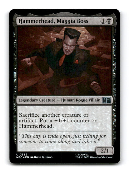 Hammerhead, Maggia Boss