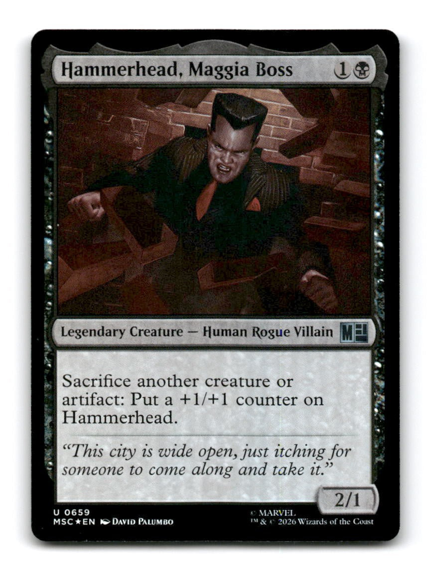 Hammerhead, Maggia Boss