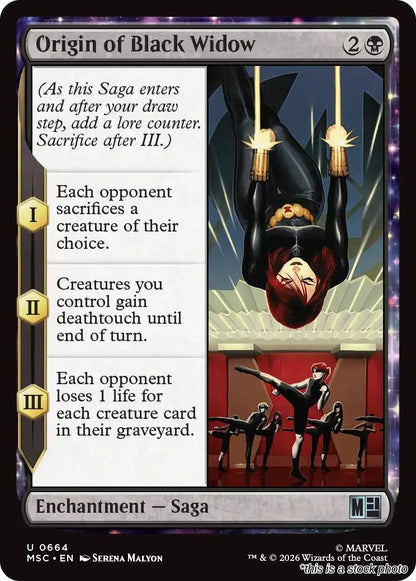 Origin of Black Widow
