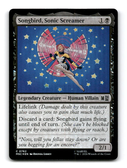Songbird, Sonic Screamer