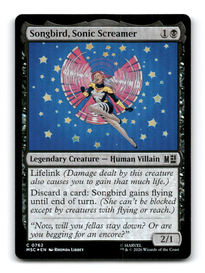 Songbird, Sonic Screamer