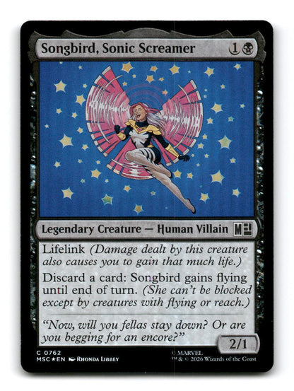 Songbird, Sonic Screamer