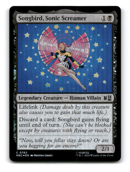 Songbird, Sonic Screamer