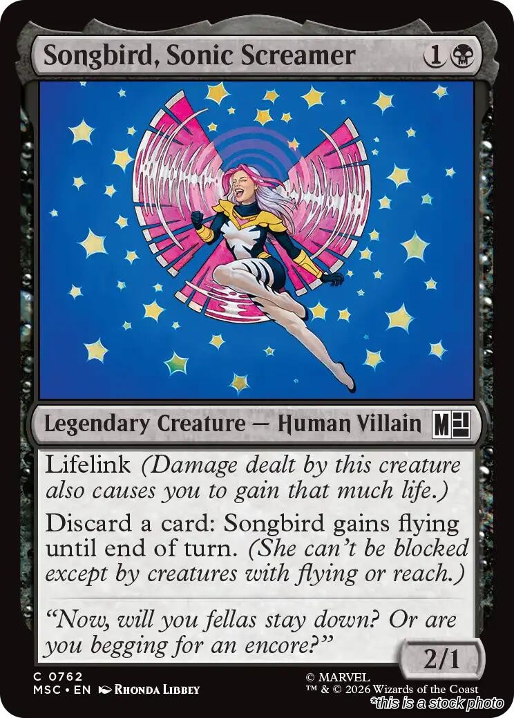 Songbird, Sonic Screamer