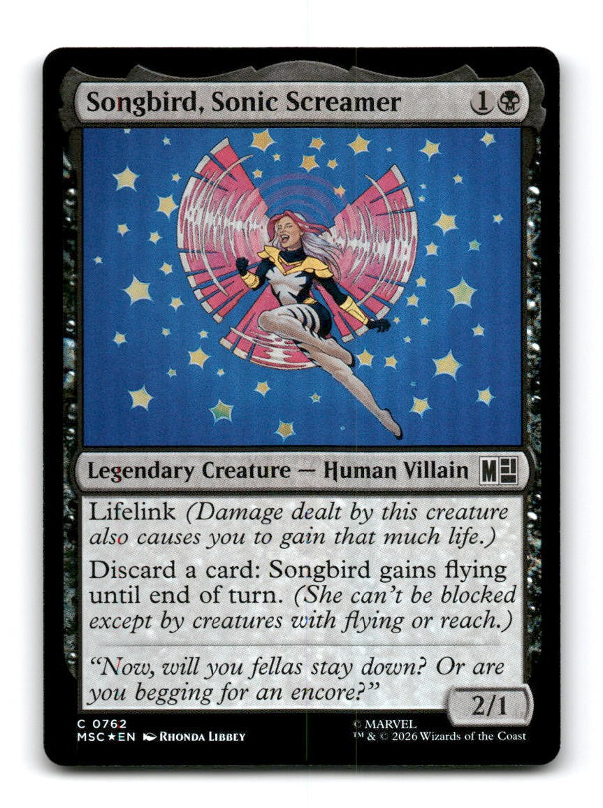 Songbird, Sonic Screamer