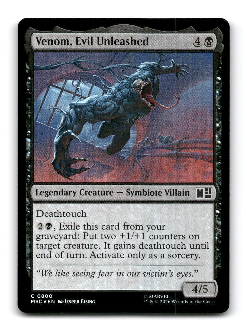 Venom, Evil Unleashed