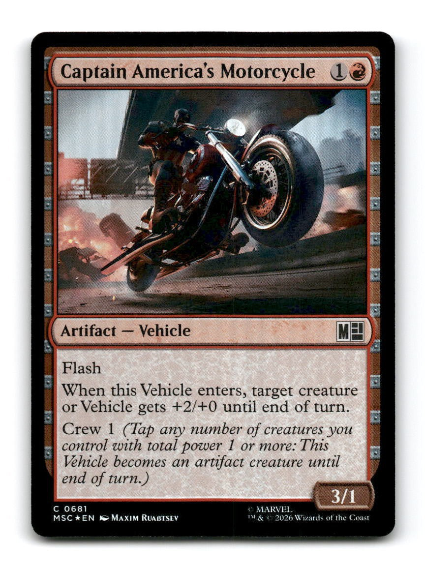 Captain America's Motorcycle