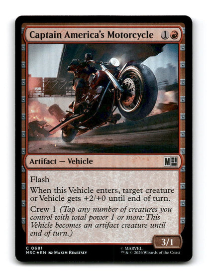 Captain America's Motorcycle