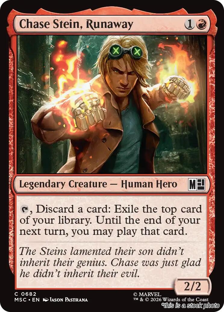 Chase Stein, Runaway