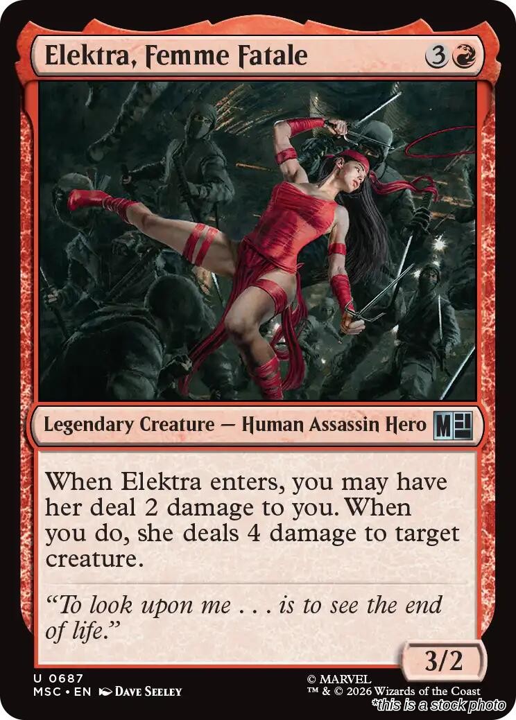 Elektra, Femme Fatale