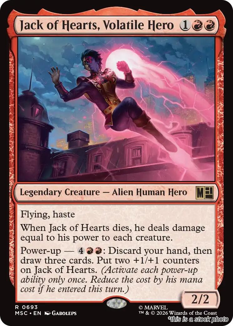 Jack of Hearts, Volatile Hero