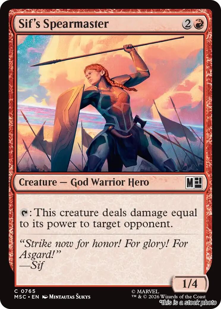 Sif's Spearmaster