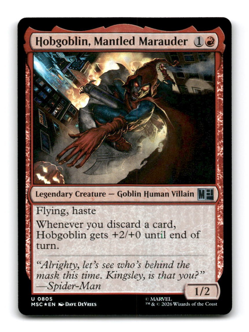 Hobgoblin, Mantled Marauder