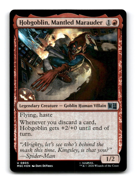 Hobgoblin, Mantled Marauder