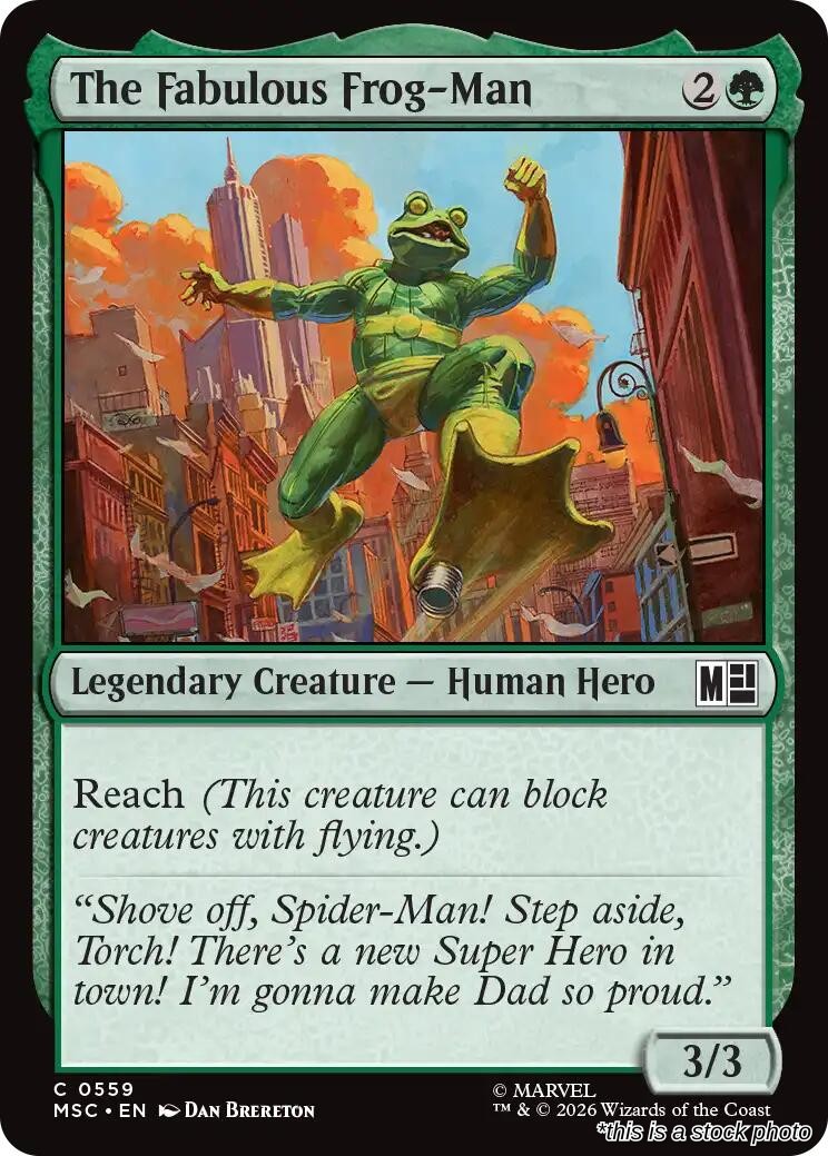The Fabulous Frog-Man