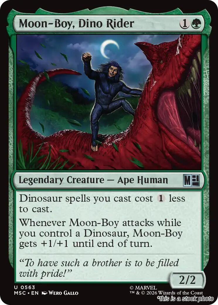 Moon-Boy, Dino Rider