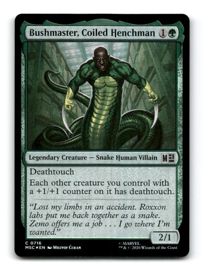 Bushmaster, Coiled Henchman