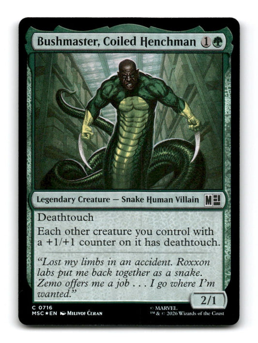 Bushmaster, Coiled Henchman