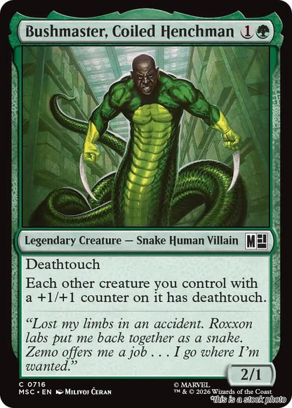 Bushmaster, Coiled Henchman