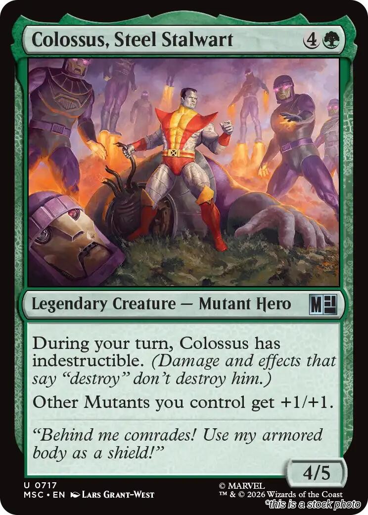 Colossus, Steel Stalwart