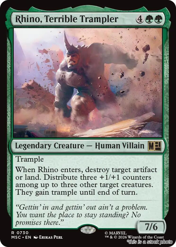 Rhino, Terrible Trampler