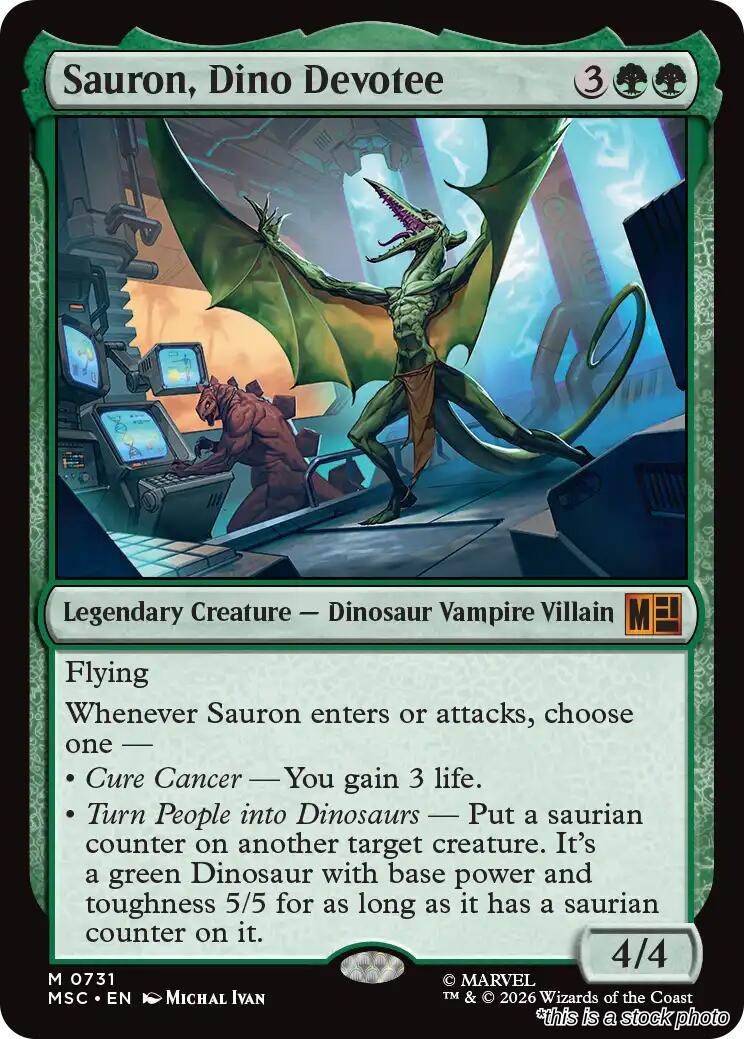 Sauron, Dino Devotee