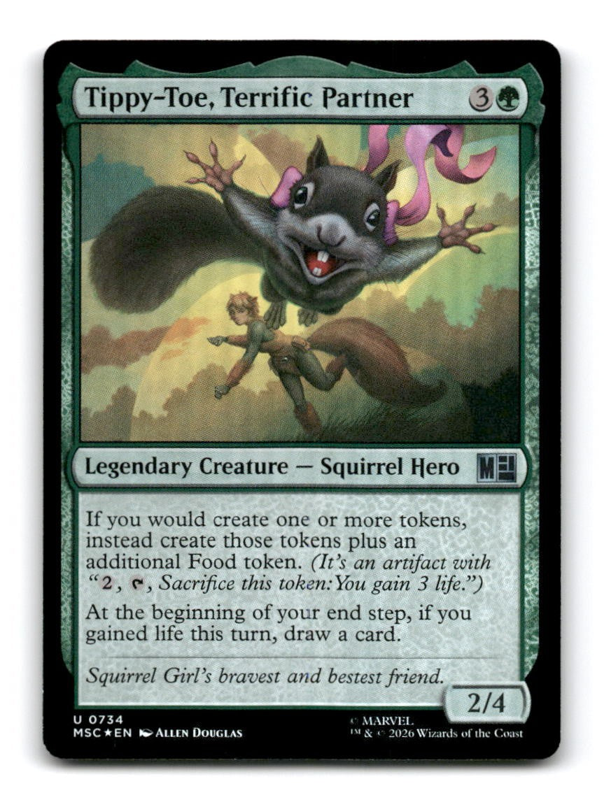 Tippy-Toe, Terrific Partner