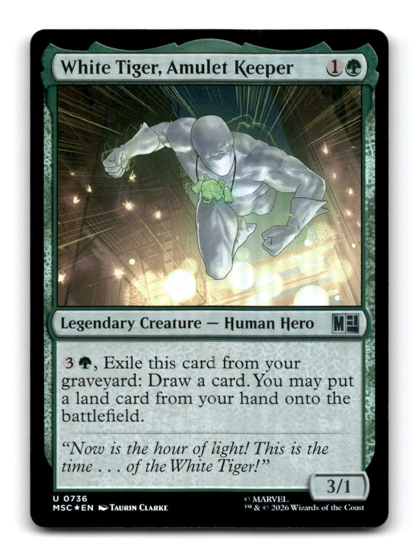 White Tiger, Amulet Keeper